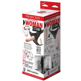 Страпон с 2 насадками Woman Strap 5,5&quot;