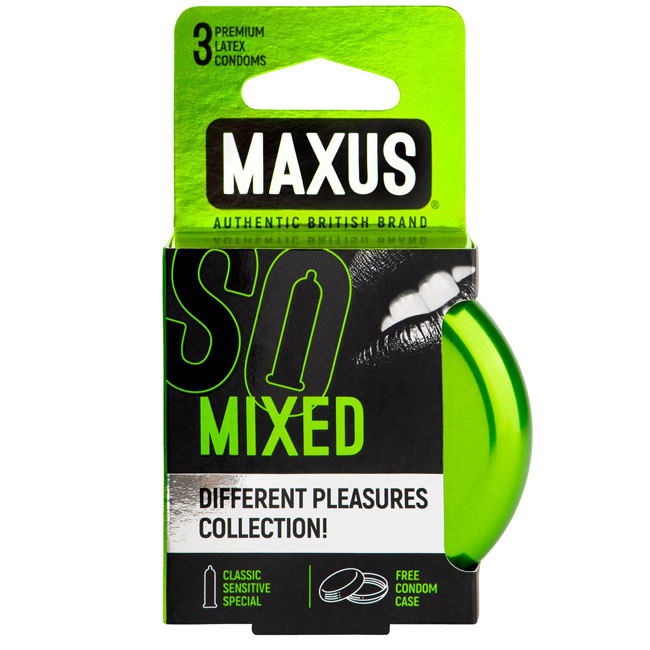 Презервативы MAXUS Mixed №3