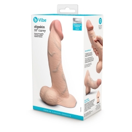 Фаллос b-Vibe Slipskin 10&quot; Curved