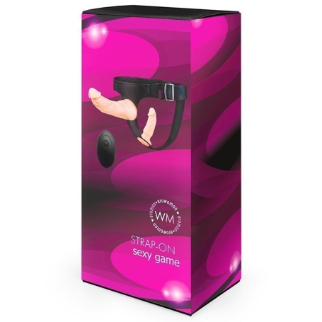 Страпон с 2 насадками Erowoman-Eroman