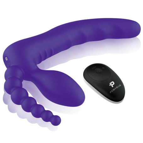 Страпон безремневой Pegasus 7" DP Strapless