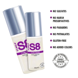 Смазка S8 Hybrid Cum Glide - имитатор спермы