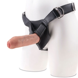 Страпон Pipedream - King Cock 7" Uncut Cock