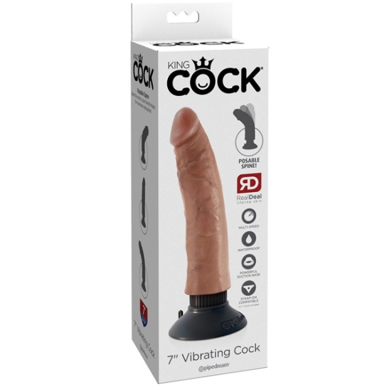 Фаллос-вибратор 7&quot; Vibrating Cock