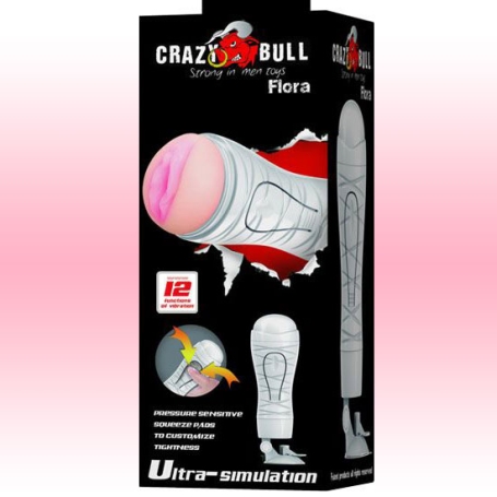 Мастурбатор-вагина Baile - Flora White