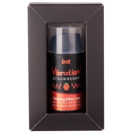Возбуждающий гель INTT Vibration! Strawberry