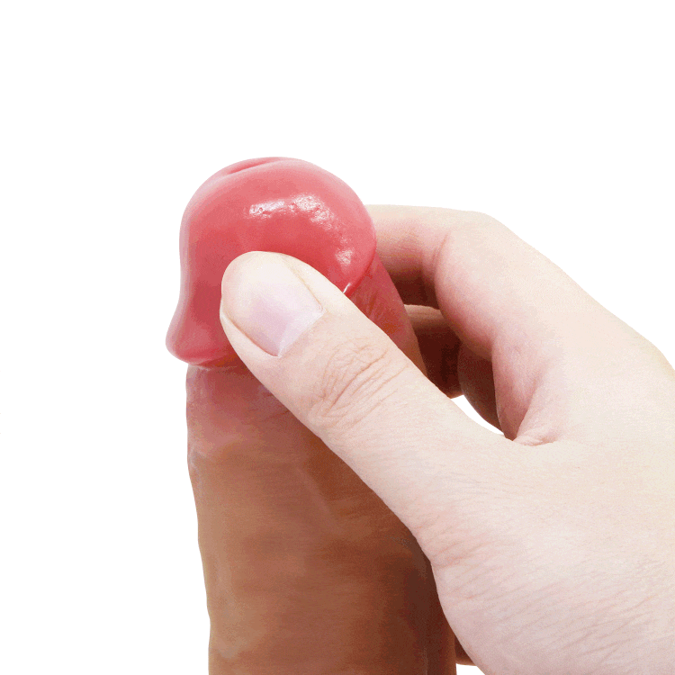 Мягкая головка страпона Fogg Pretty Love